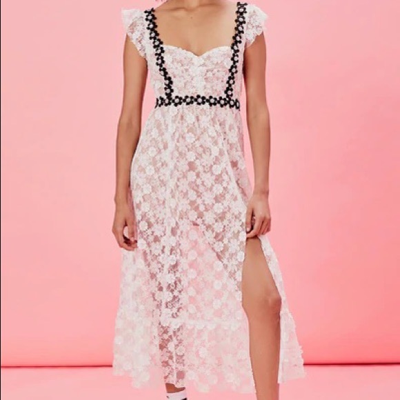 For love and lemons Isabel lace maxi dress - Picture 2 of 8